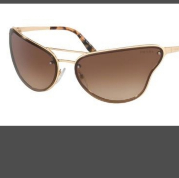 Prada SPR74V Cat Eye Sunglasses Catwalk Collection MA#2 - Picture 12 of 17